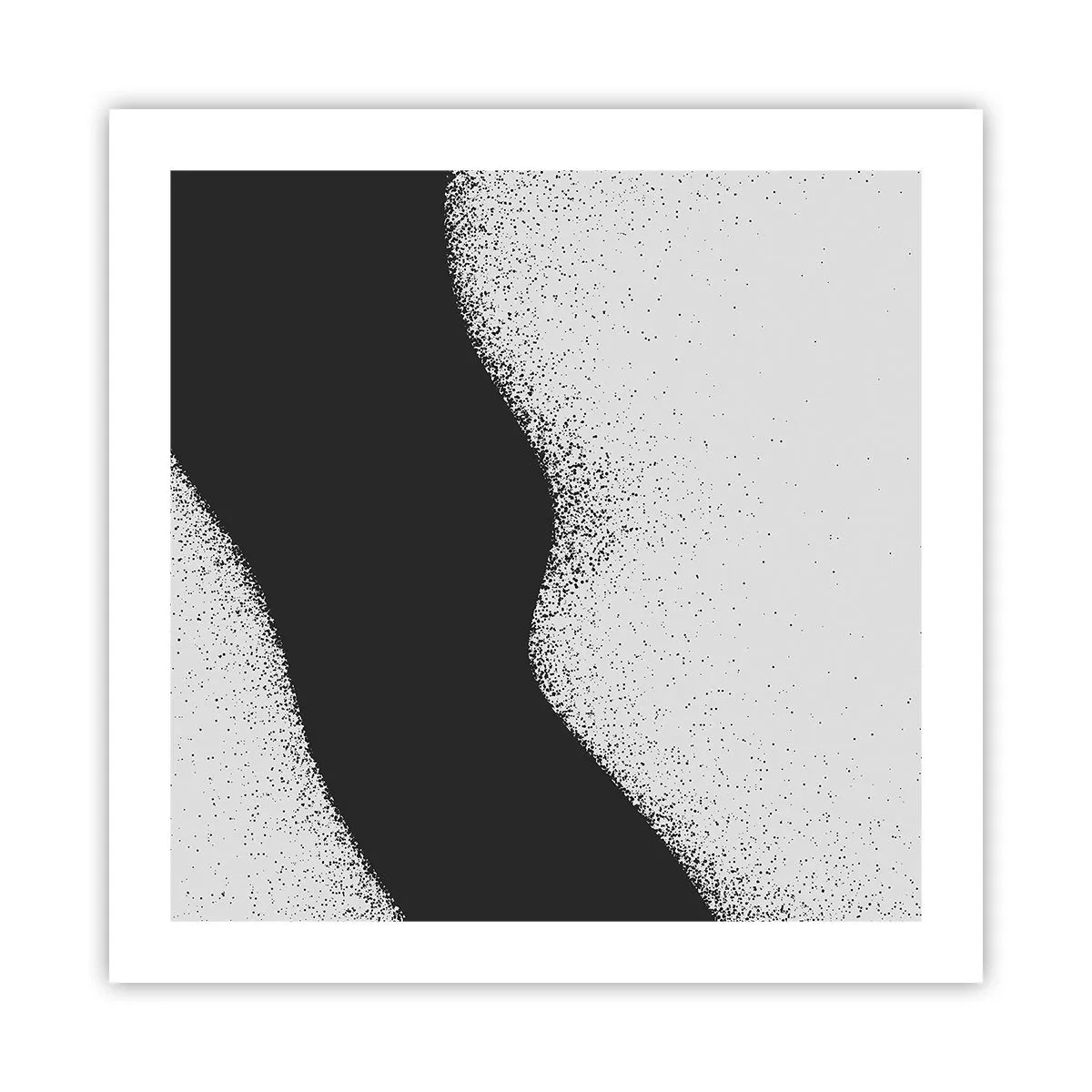 Plakát - Plynulá rovnováha - 50x50 cm