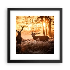 Plakát v černém rámu - Sen myslivce - 30x30 cm