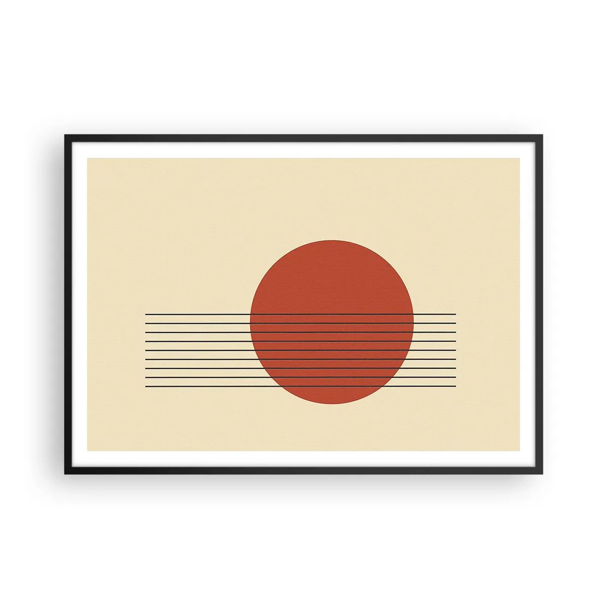 Plakát v černém rámu - Pořád dokola - 100x70 cm