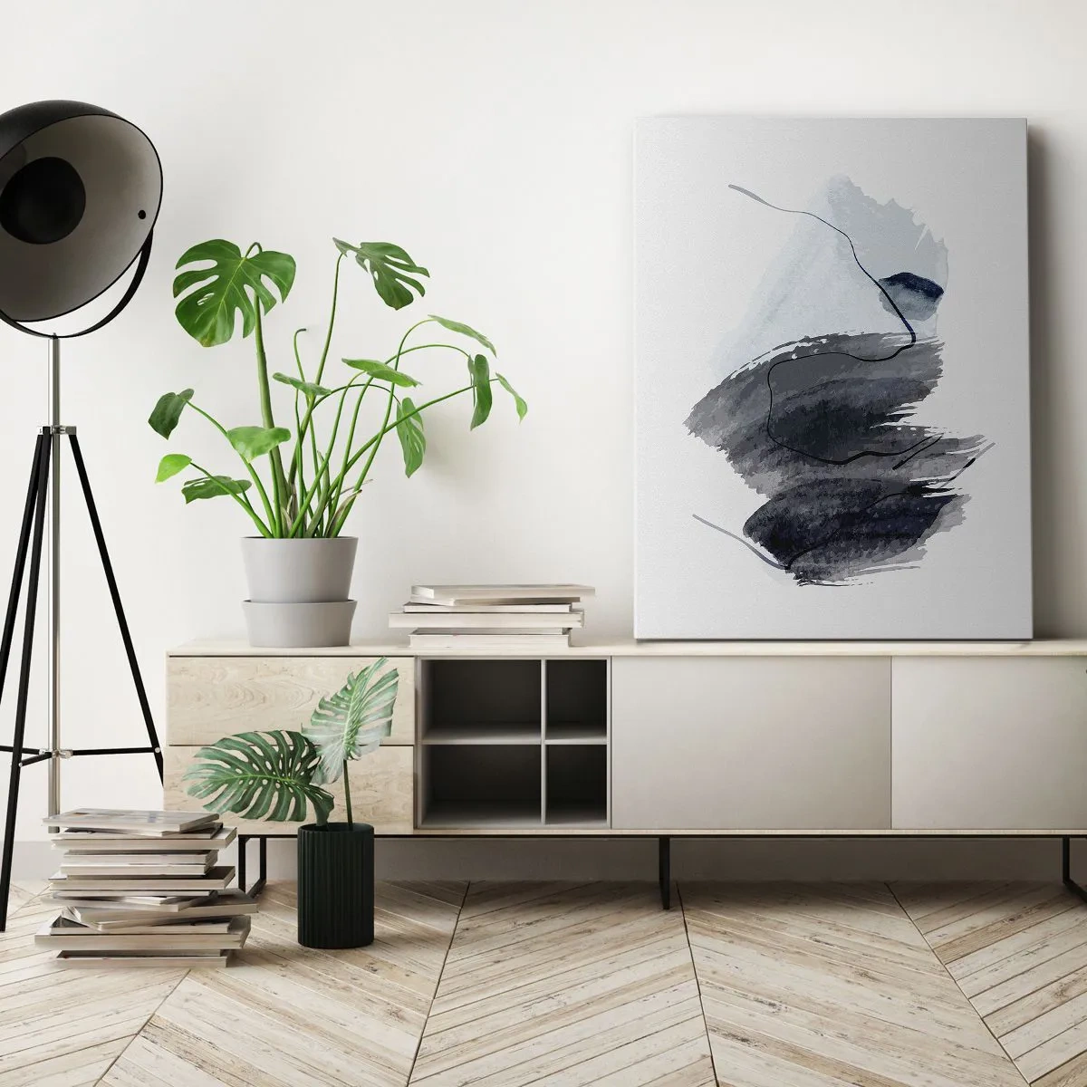 Obraz na plátně - Intenzita a pohyb - 65x120 cm