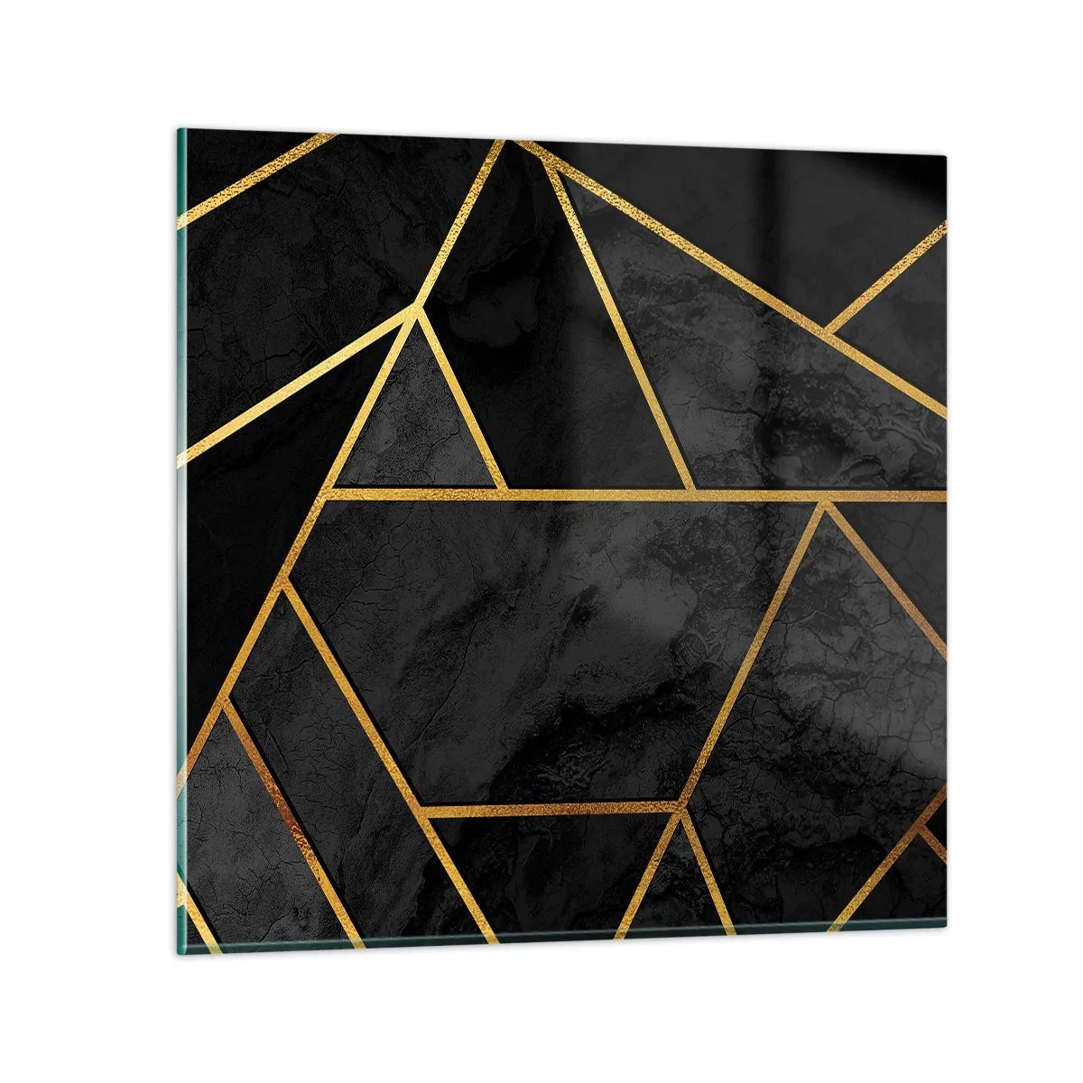 Obraz na skle - Temnota a světlo - 70x70 cm