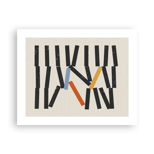 Plakát - Domino – kompozice - 50x40 cm