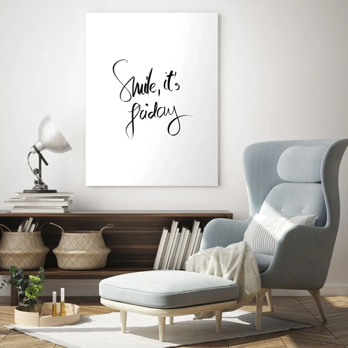 Obraz na skle - Opravdová radost - 50x70 cm