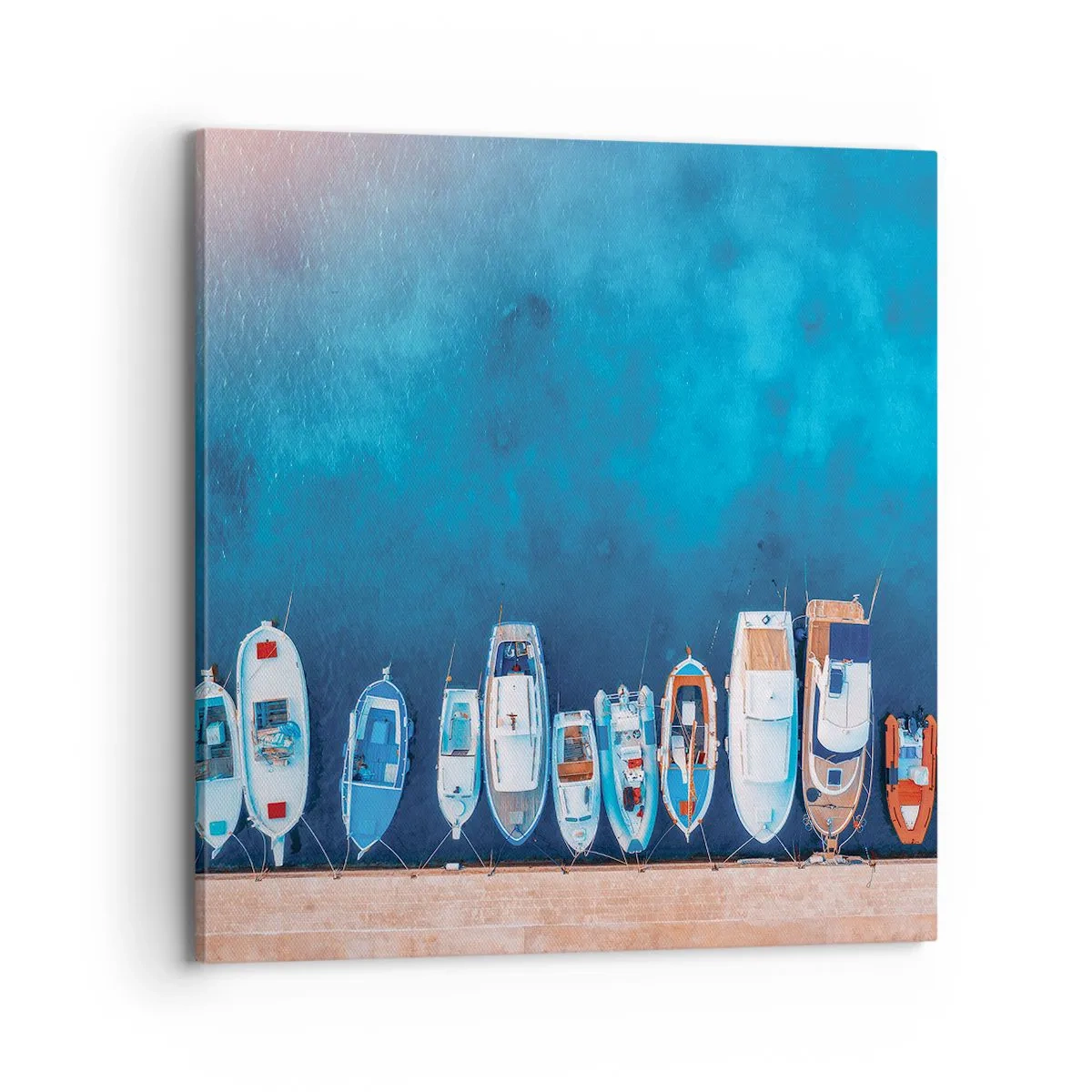 Obraz na plátně - V řadě za sebou - 70x70 cm