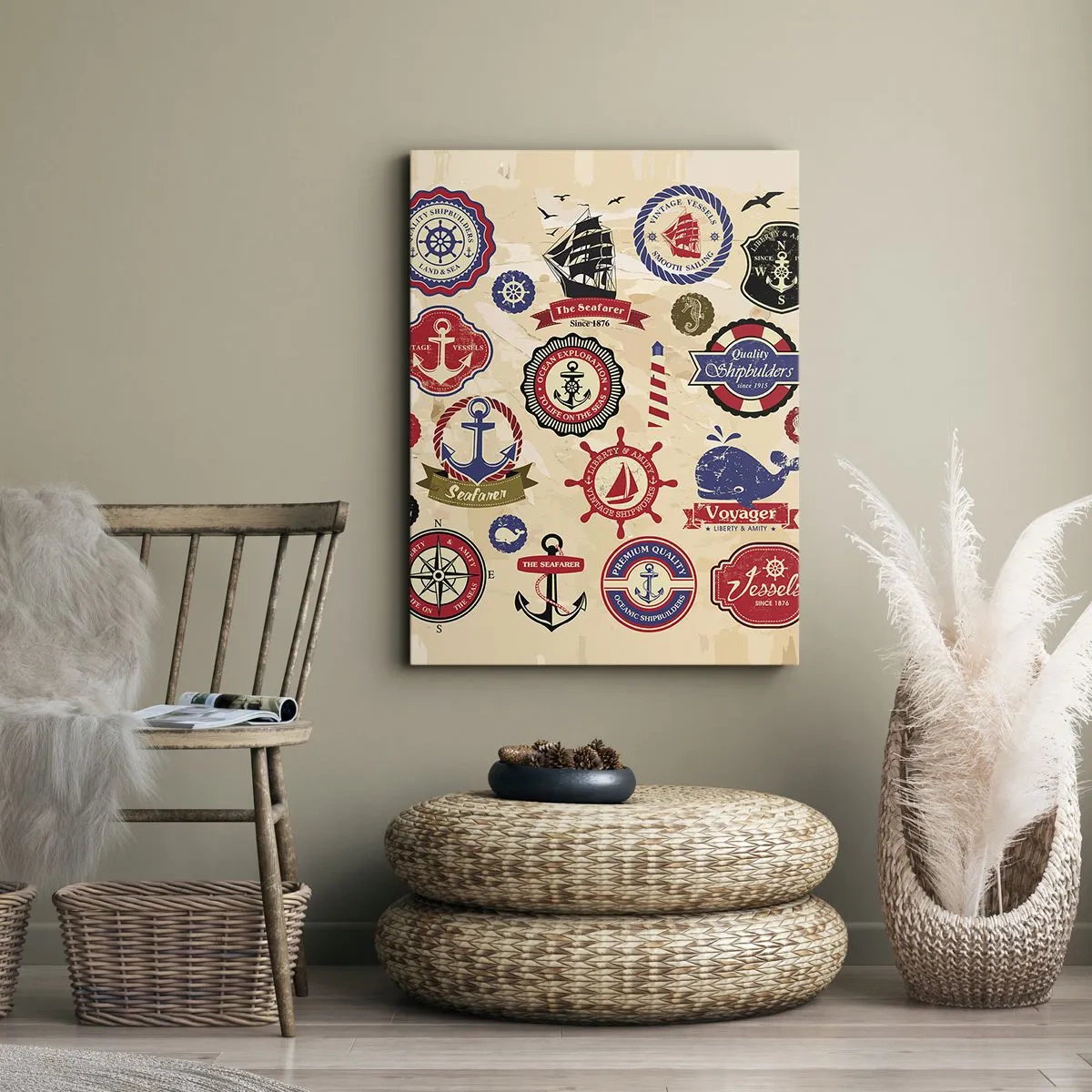 Obraz na plátně - Námořnické bratrstvo - 80x120 cm