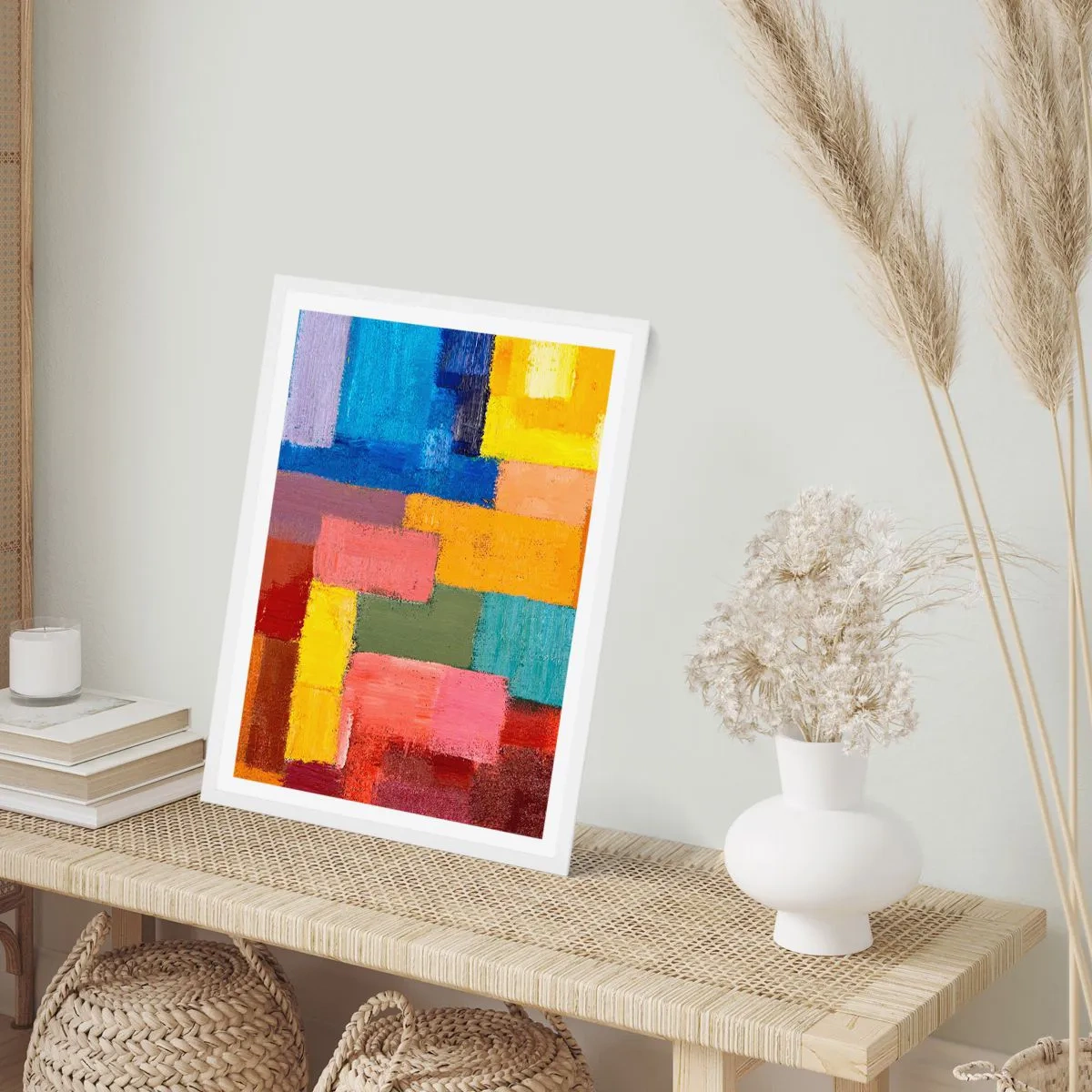 Plakát v bílém rámu - Každý jiný, všechny barevné - 61x91 cm