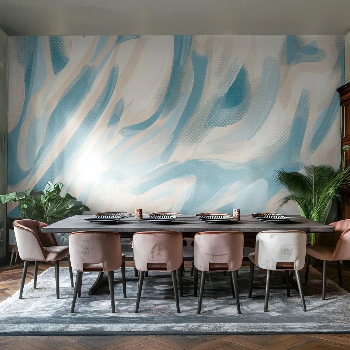 Fototapeta Samolepicí Deluxe Sticker - Jarní závany - Kus, Jasný, Pastel - 100x70 cm