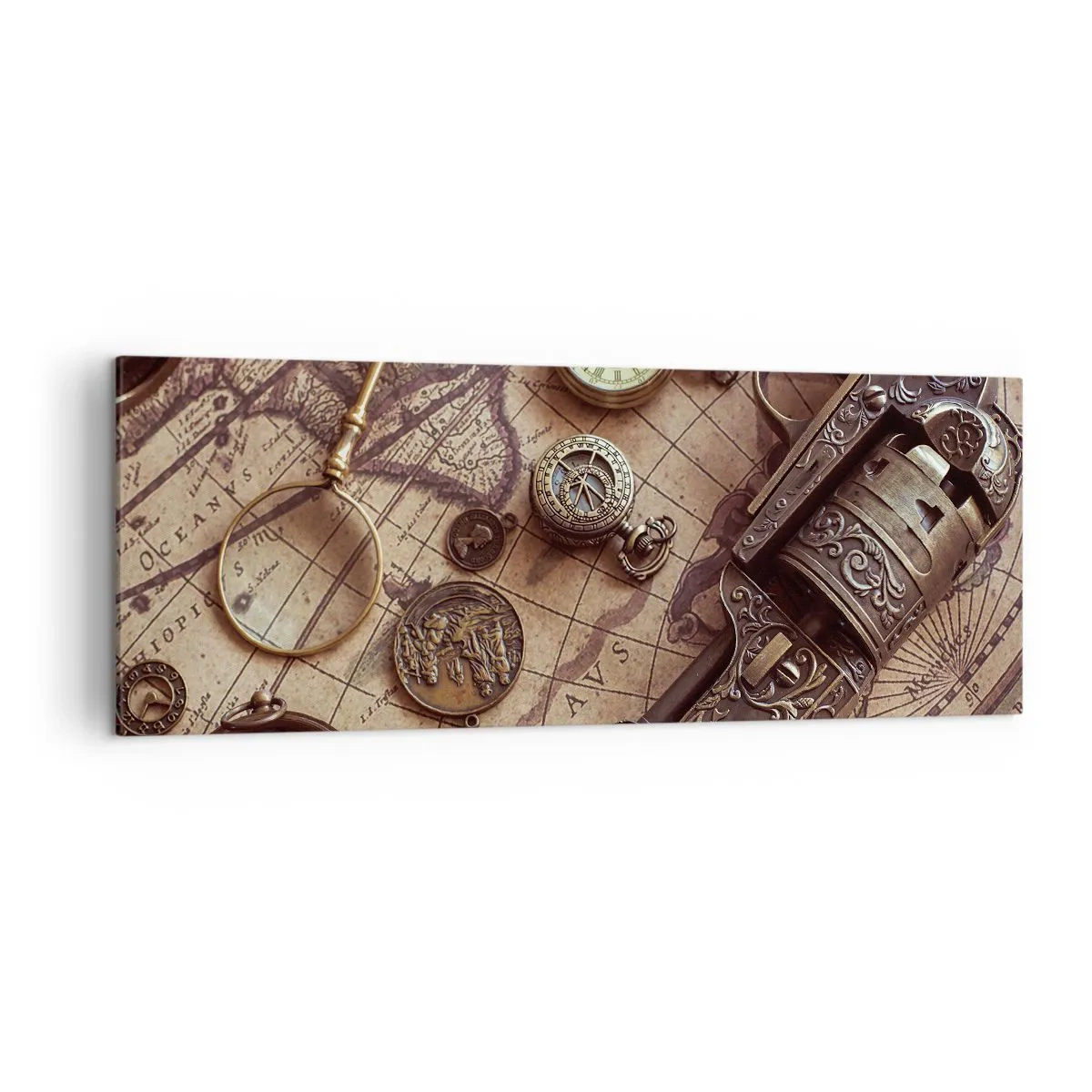 Obraz na plátně - Dobrodružství volá - 140x50 cm