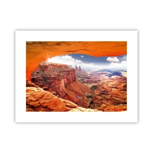 Plakát - Vytesané samotnou přírodou - 40x30 cm