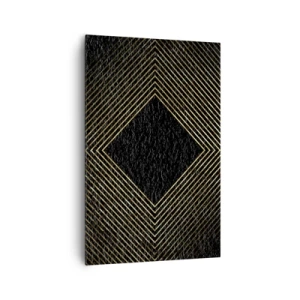 Obraz na plátně - Geometrie ve stylu glamour - 80x120 cm