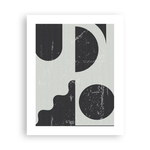 Plakát - Kompozice nad a pod - 40x50 cm