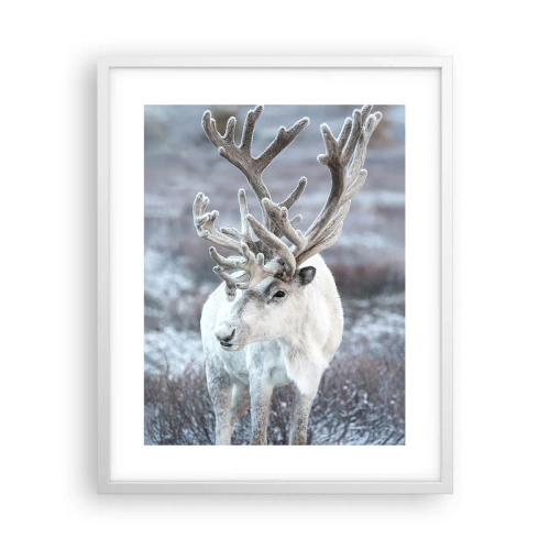 Plakát v bílém rámu - Sluneční portrét - 40x50 cm