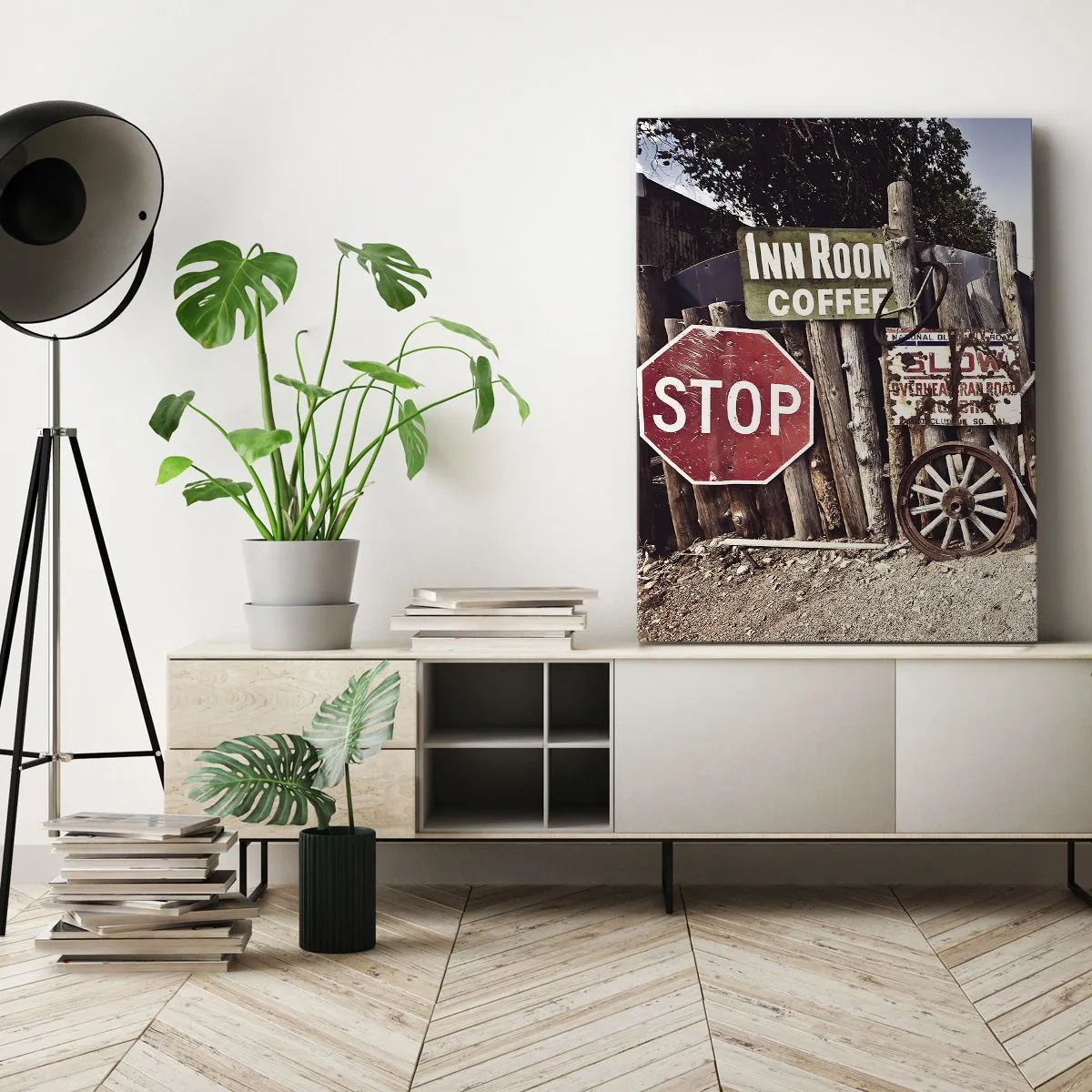 Obraz na plátně - A čas se zastavil - 70x100 cm