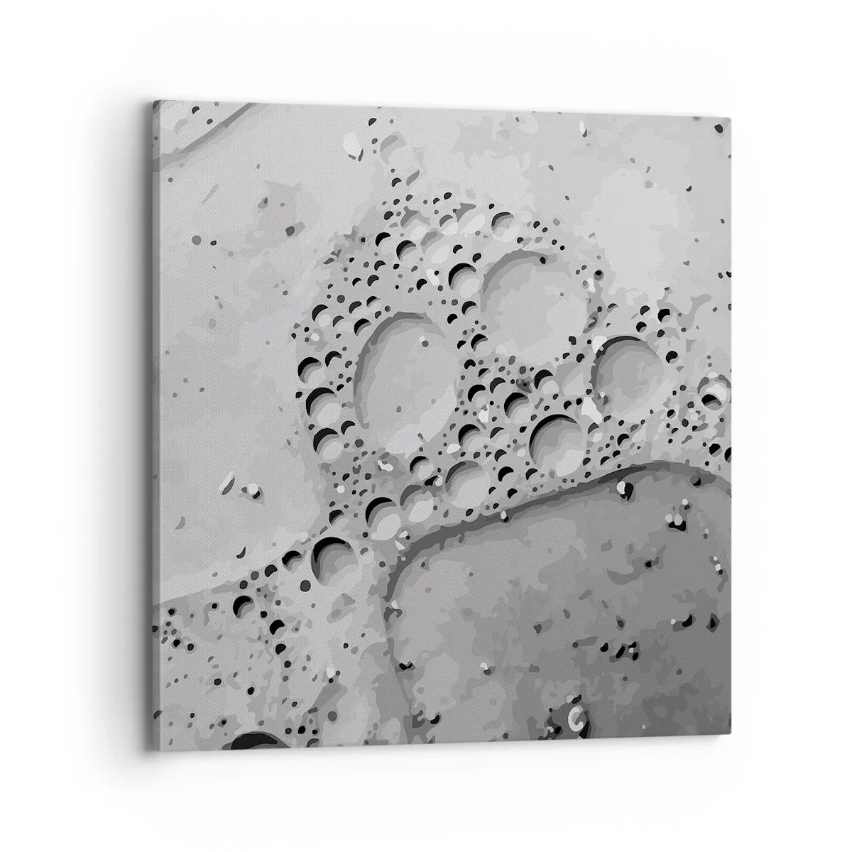 Obraz na plátně - Stopa po zpěněném - 70x70 cm