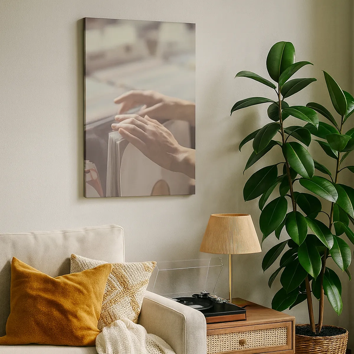 Obraz na plátně - Hledání emocí - 50x70 cm