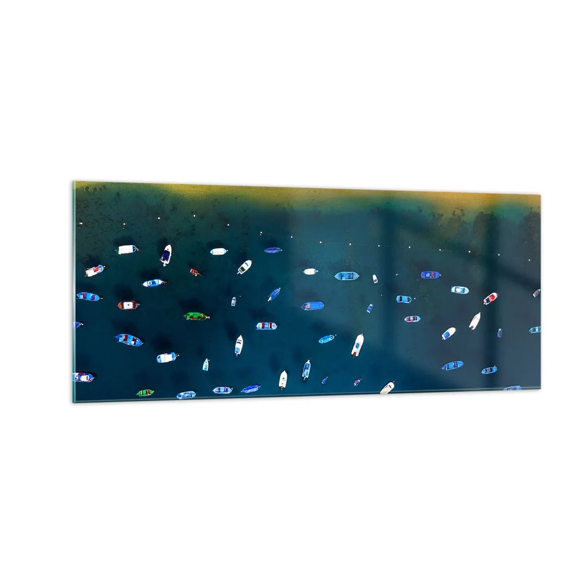 Obraz na skle - Prázdninová hra - 100x40 cm