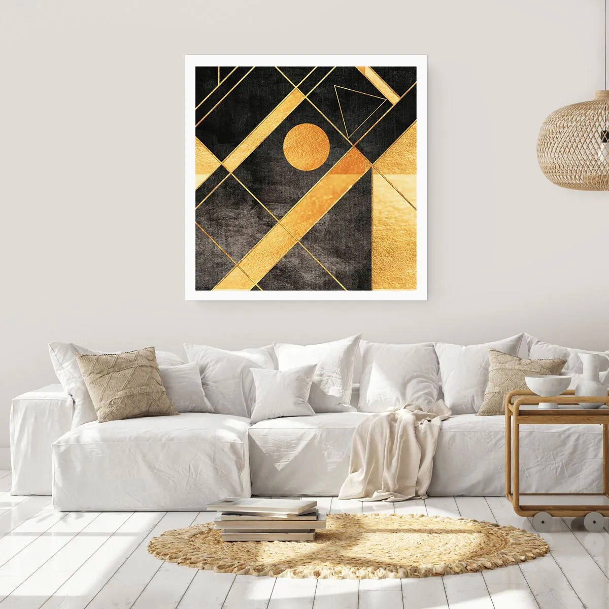 Plakát - Slunce pouště - 60x60 cm