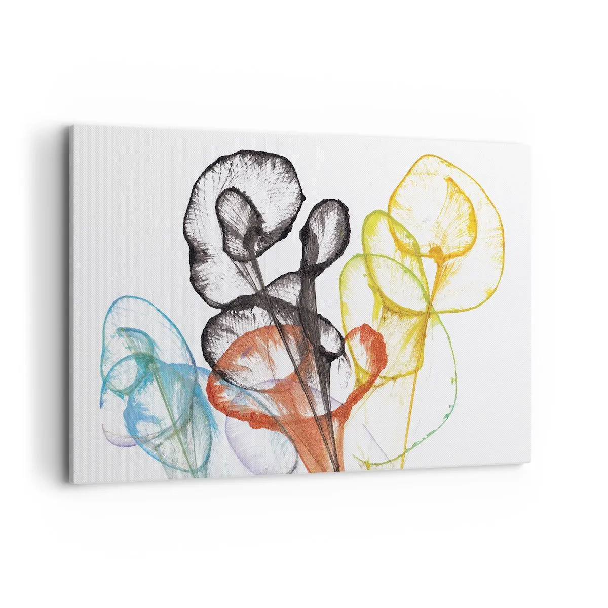 Obraz na plátně - Květiny s duší - 120x80 cm