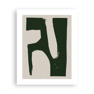 Plakát - Zálivy v bílem - 40x50 cm