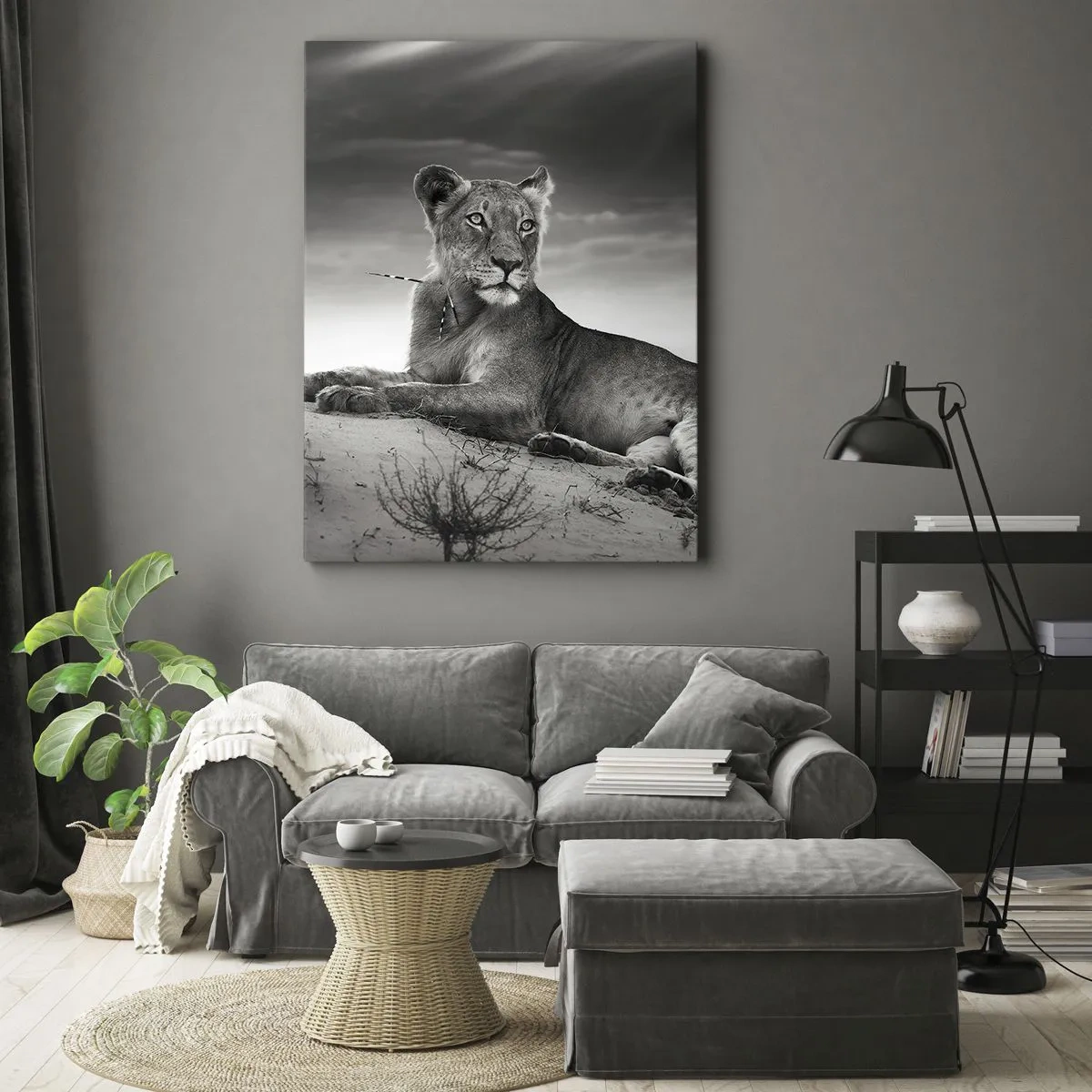 Obraz na plátně - Odpočinek královny pouště - 80x120 cm