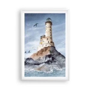 Plakát v bílém rámu - Nepřemožitelná - 61x91 cm