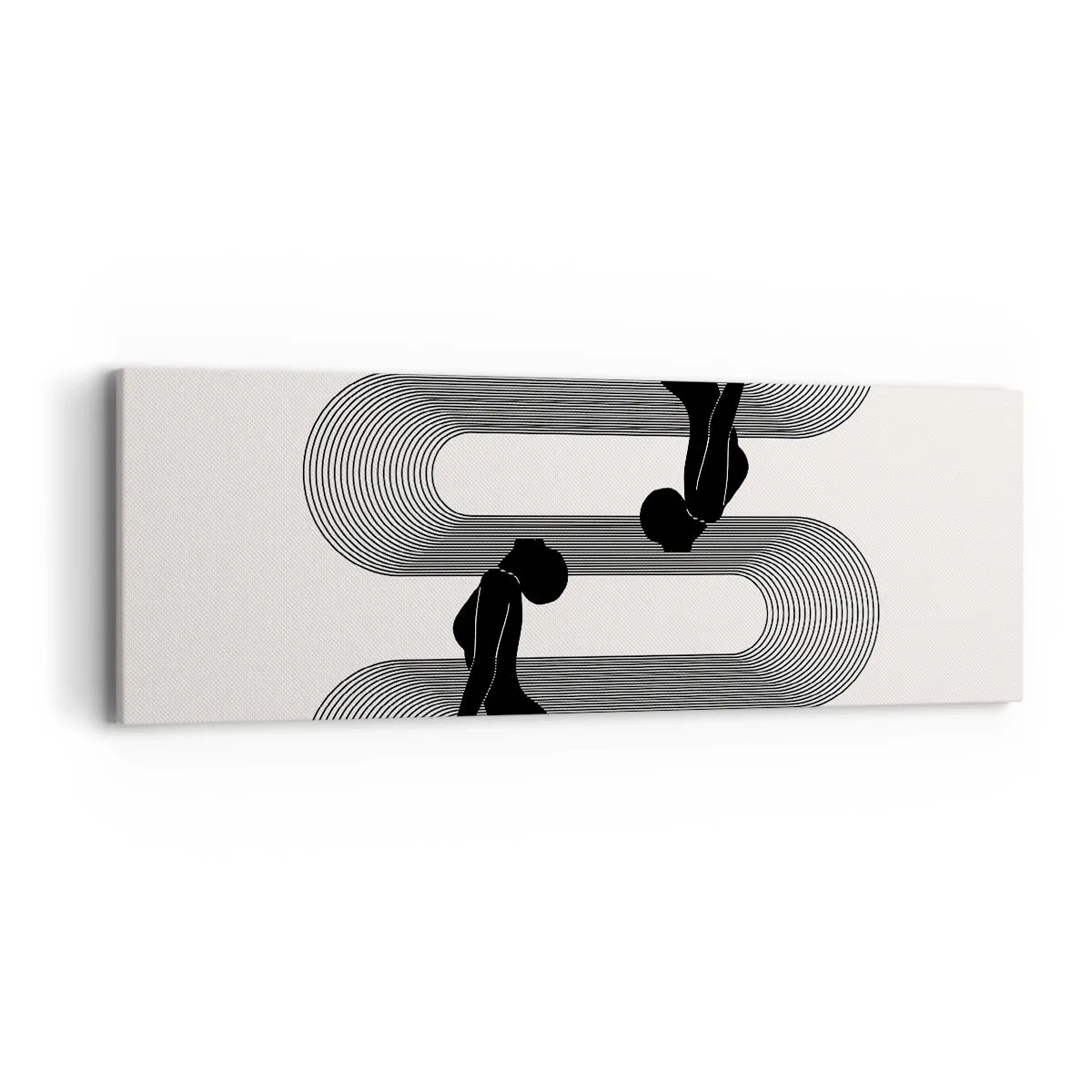 Obraz na plátně - Smyslná symetrie - 90x30 cm