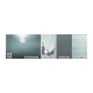 Vzor Fototapety Premium Canvas - V objetí oceánu - Voda, Minimalismus, Pod vodou - 100x30 cm