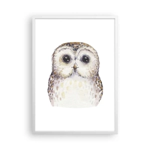 Plakát v bílém rámu - Podívej se mi do očí - 50x70 cm