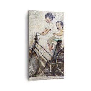 Obraz na plátně - Pravda nebo klam? - 45x80 cm