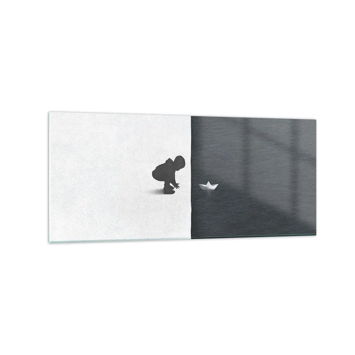 Obraz na skle - Velká výprava - 120x50 cm