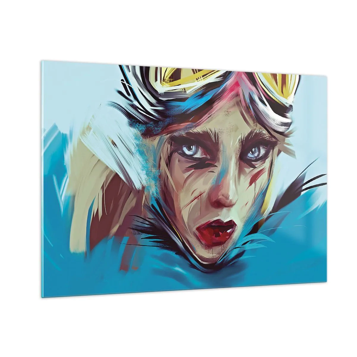 Obraz na skle - Silniční válečnice - 100x70 cm