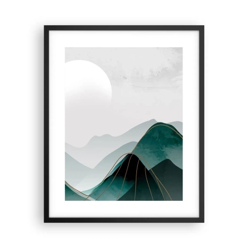 Plakát v černém rámu - V plném majestátu - 40x50 cm