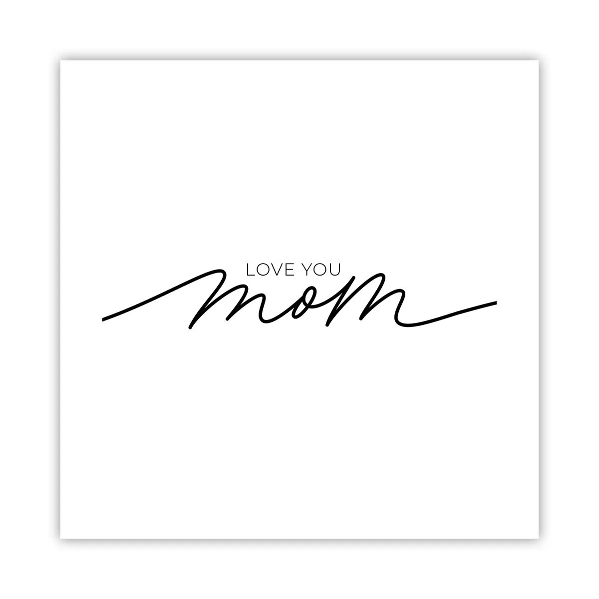 Plakát - Velké emoce - 40x40 cm