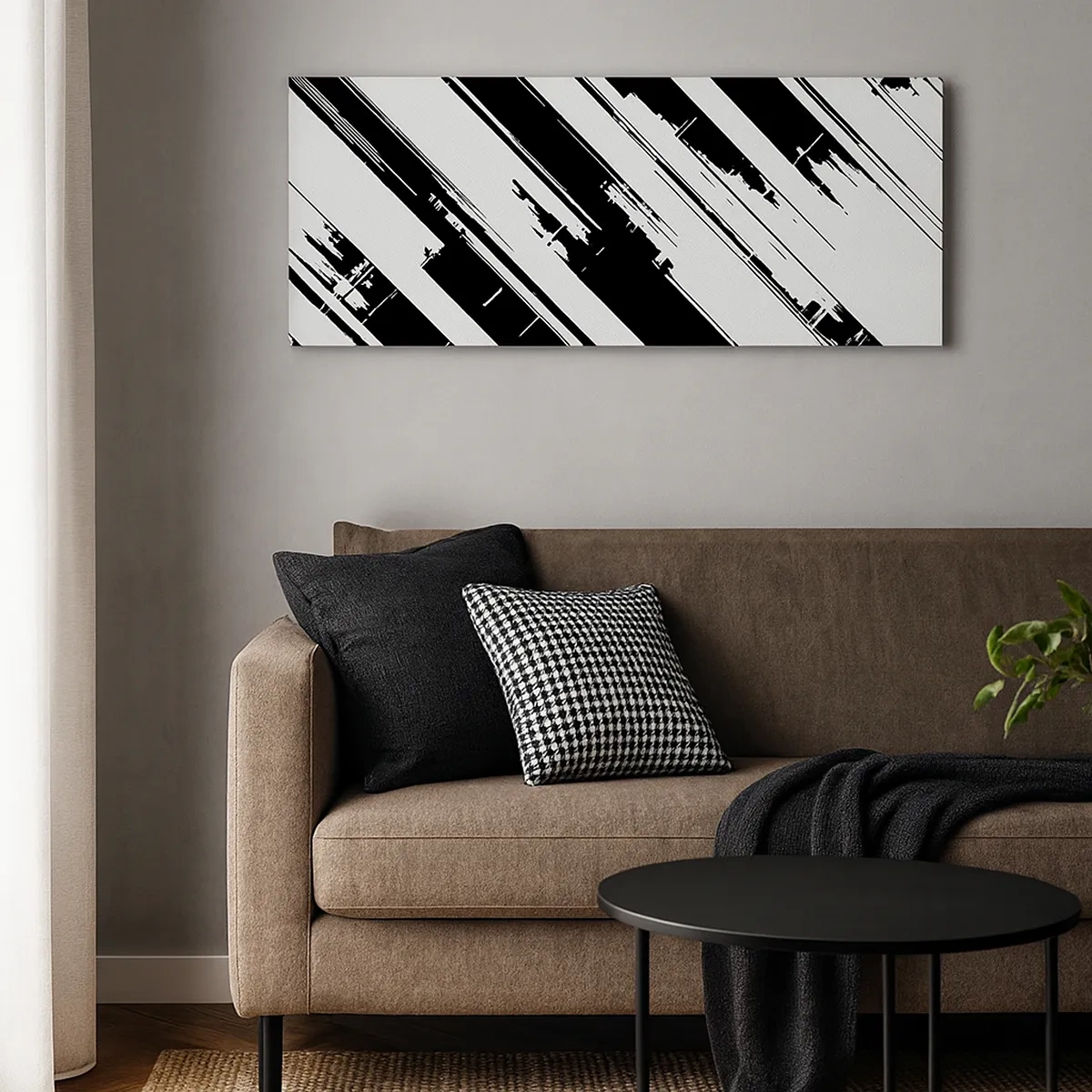 Obraz na plátně - Intenzivní a dynamická kompozice - 30x30 cm