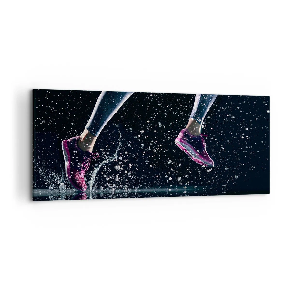 Obraz na plátně - Poběž jako vítr - 120x50 cm