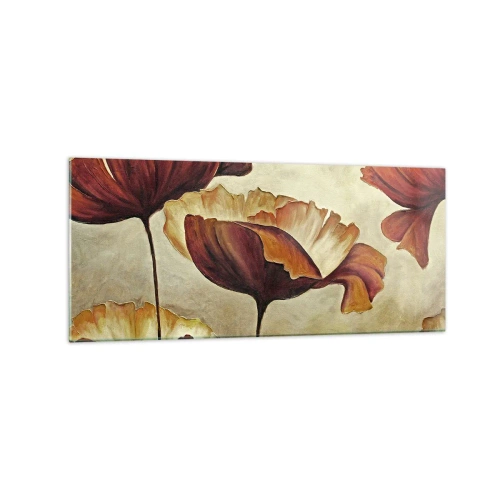 Obraz na skle - Lán louky - 120x50 cm