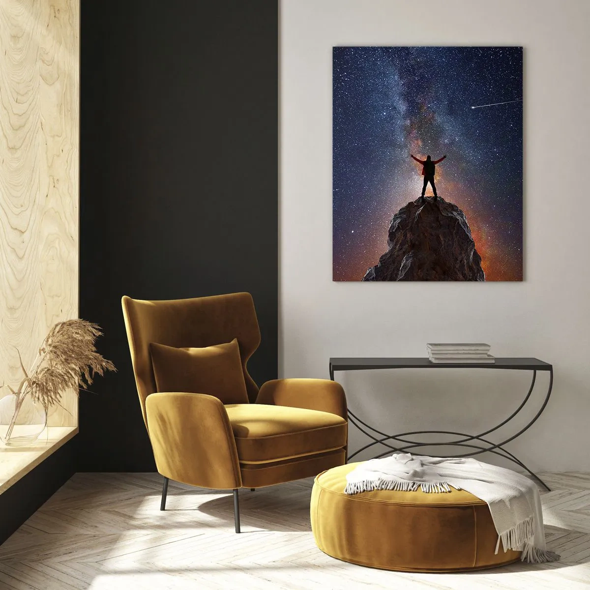 Obraz na skle - Síla je se mnou! - 50x70 cm