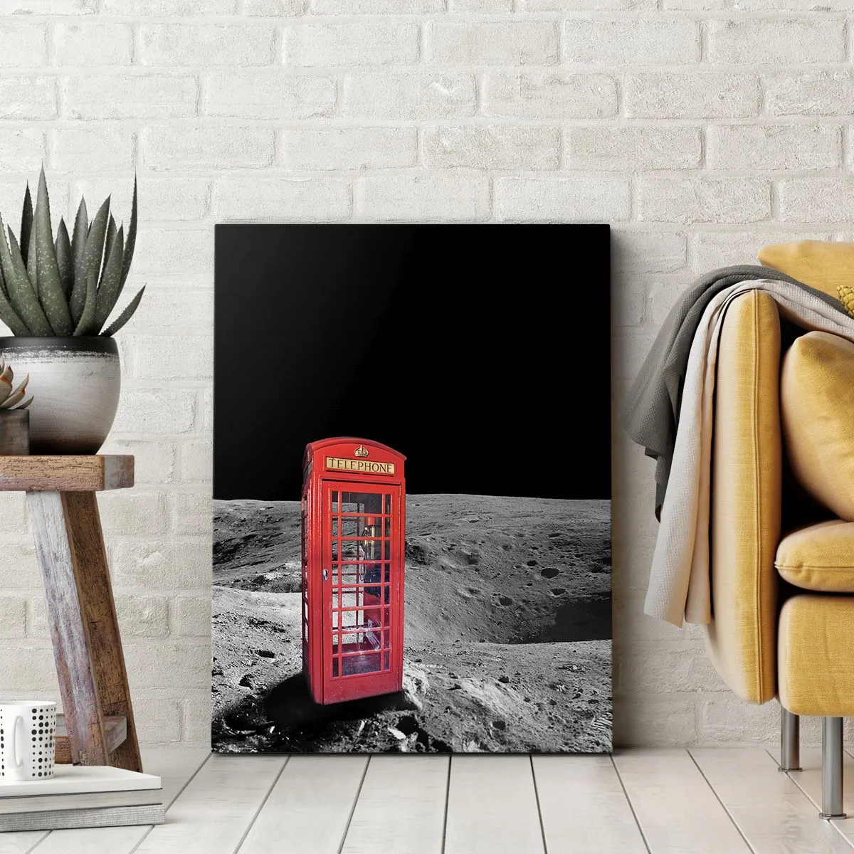 Obraz na plátně - Kosmický žert - 65x120 cm