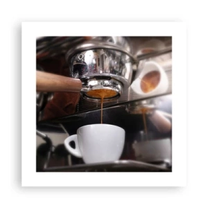 Plakát - Dobrá chvíle dne - 40x40 cm