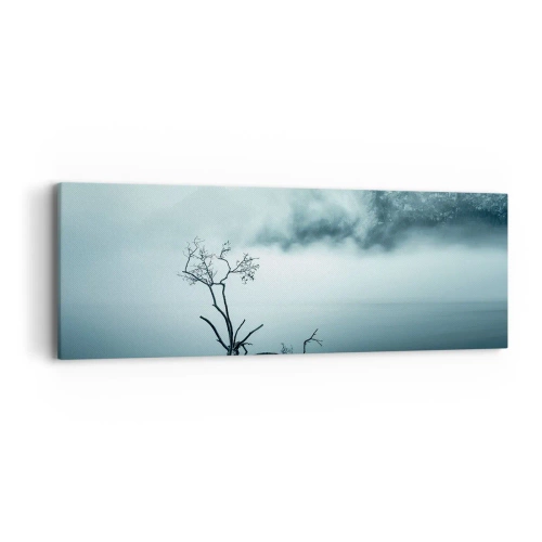 Obraz na plátně - Z vody a mlhy - 90x30 cm