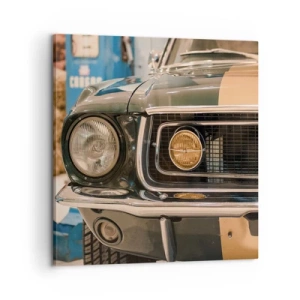 Obraz na plátně - Setkání s legendou - 60x60 cm