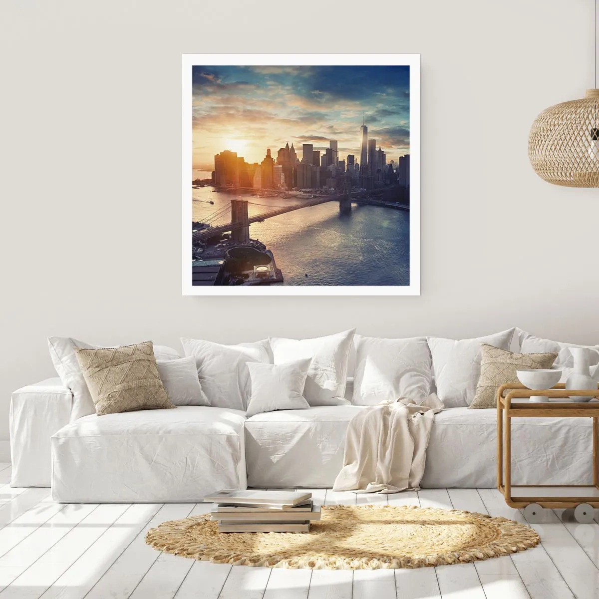 Plakát - Pomník kultury Západu - 30x30 cm