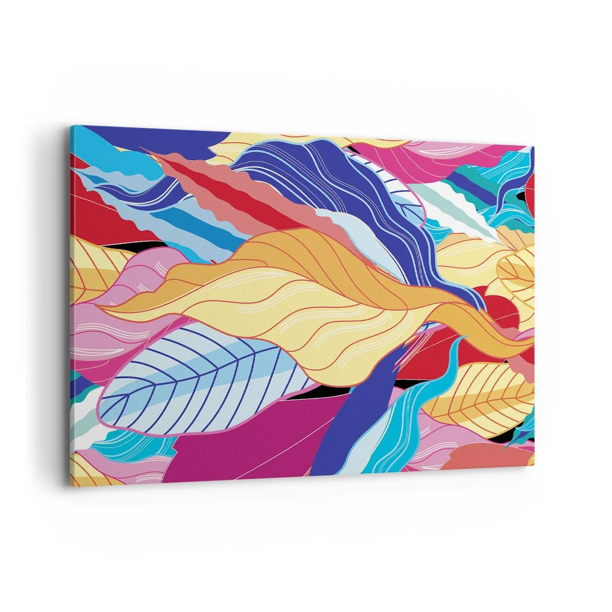 Obraz na plátně - Barevný nepořádek - 100x70 cm