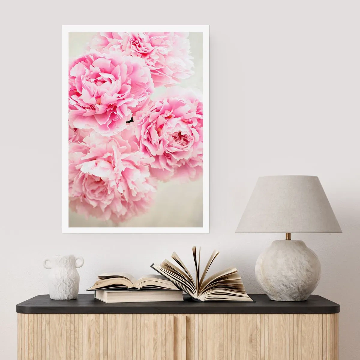 Plakát - V růžovém přepychu - 70x100 cm