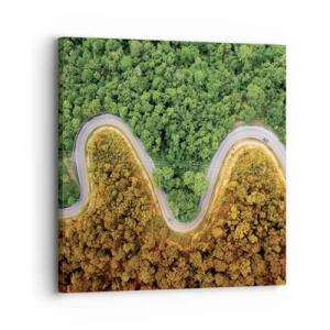 Obraz na plátně - Hranice a průlomy - 30x30 cm