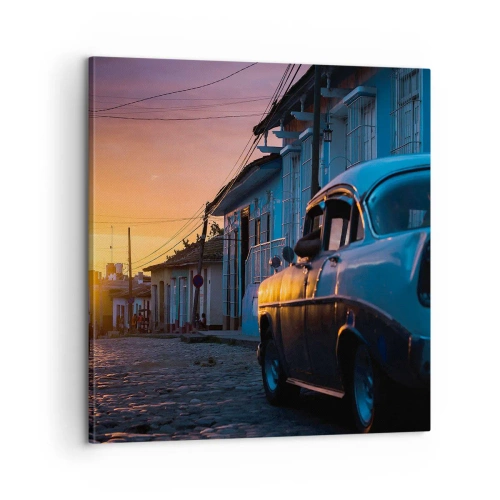 Obraz na plátně - Zde se zpomaluje čas - 60x60 cm