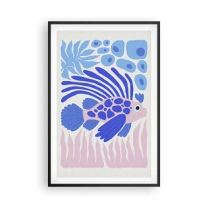 Plakát v černém rámu - Ve svém živlu - 61x91 cm