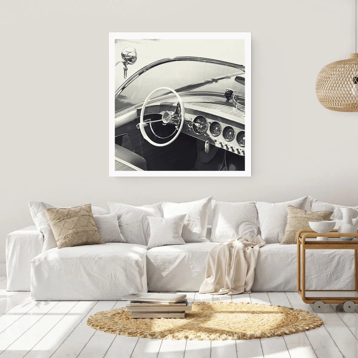 Plakát - Počasí pro bohaté - 40x40 cm