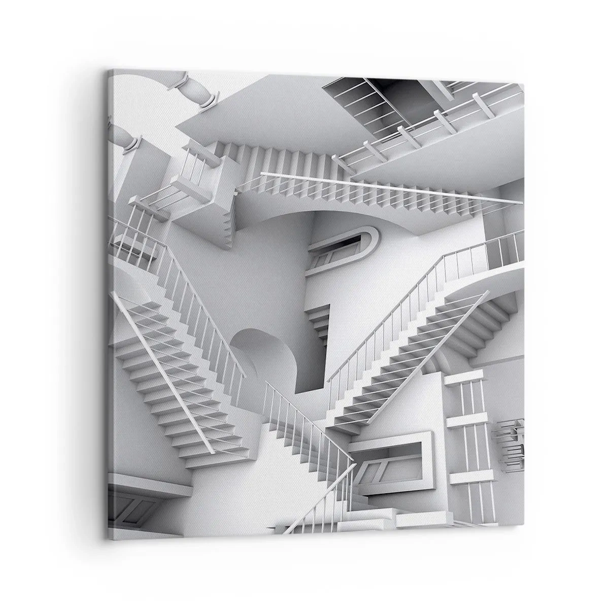 Obraz na plátně - Paradoxy prostoru - 60x60 cm