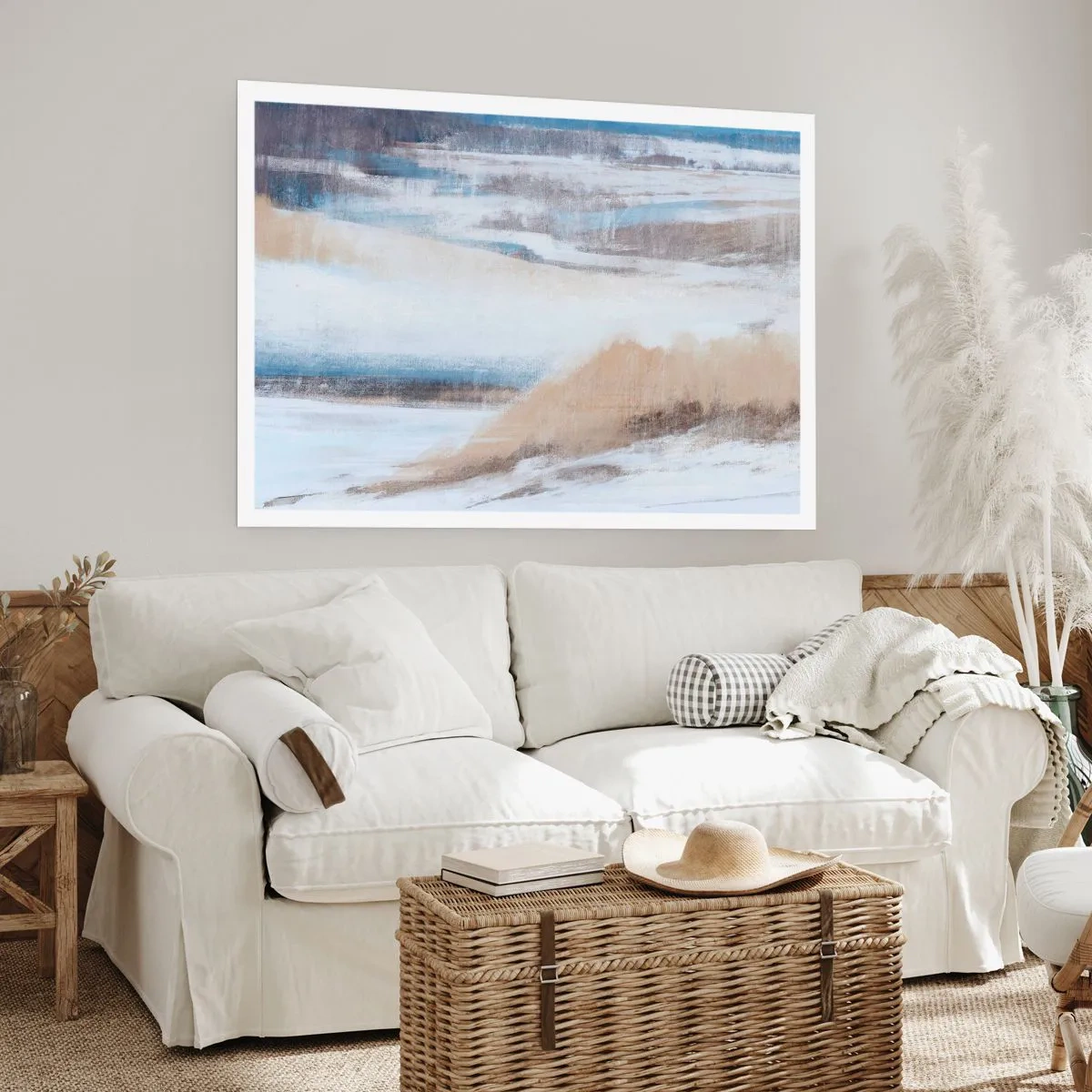 Plakát - Zimní kompozice - 100x70 cm